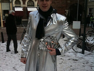 Kerstkaartcoen ook last van de sneeuw