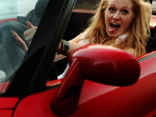 Miss Montreal in de VIP Lift