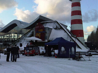 Het collectebusje rijdt