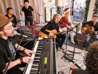 Rigby staat op straat