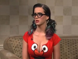 Katy Perry slaat terug naar Sesamstraat