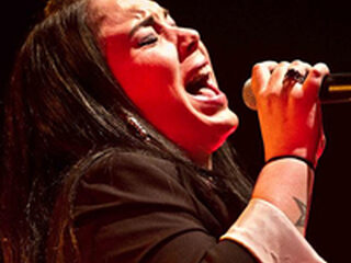 Lisa Lois in duet met Elvis