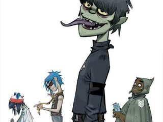 The Fall van Gorillaz op vinyl en CD