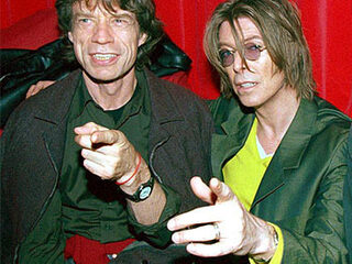 Geen film van Jagger en Bowie