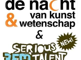 Serious Talent Stage op de nacht van kunst en wetenschap