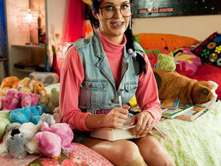 17-jarige Katy Perry in filmpje