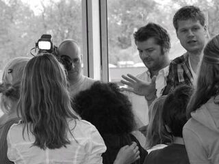 Coen en Sander bezoeken school voor SR10