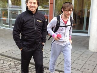 Marco Borsato daagt Giel uit om 7 km te rennen