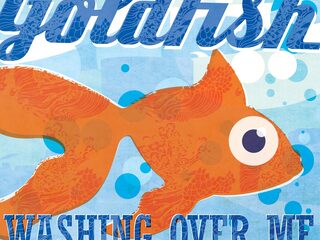 Goldfish live bij Giel