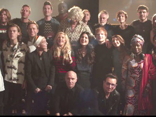 Band Aid snelst verkopende single van 2014 in UK