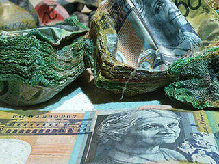 Nooit Grappig: geld in rook zien opgaan