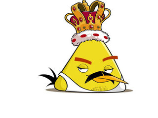 Queen-zanger Freddie als Angry Bird