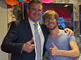 Emile Roemer van SP bij Giel