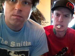 Ryan Adams en Deadmau5 samen de studio in