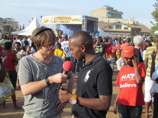 Giel in Kenia voor Ghetto Radio
