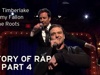Justin Timberlake en Jimmy Fallon doen History of Rap nr 4