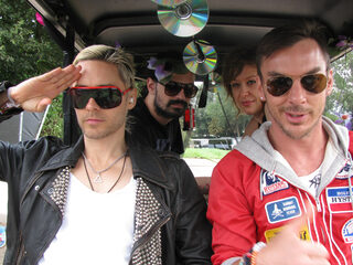 Londense flashmob door 30 Seconds To Mars