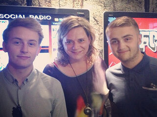 Disclosure co-host in 3voor12 Radio