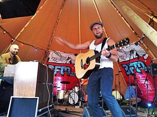 The Backcorner Boogie Band live bij Giel