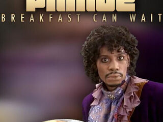 Prince onthult bijzondere artwork 'Breakfast Can Wait'