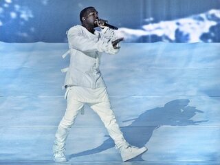 Kanye West legt fans in de watten