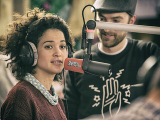 Kris Berry live bij Giel