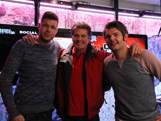 David Hasselhoff bij Coen en Sander