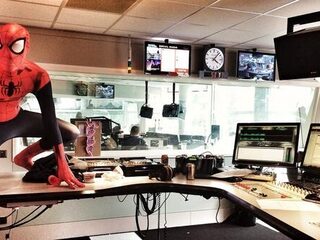 De Bierpul en Spidermanshow