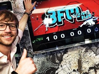 Giel bedankt zijn gasten