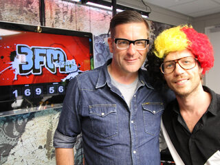 Nieuwslezer Jurgen van den Berg kwam op visite