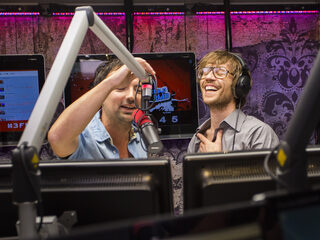 Giel weer aan het werk