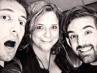 Eloi en Casper van Kensington als co-hosts in 3voor12 Radio