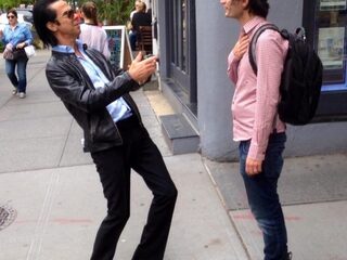 Nick Cave en Jonny van Radiohead lopen elkaar tegen het lijf