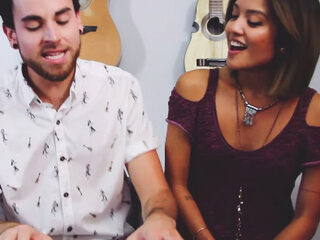 Schattig koppel maakt 2014 medley