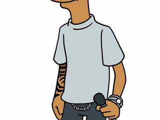 Pharrell Williams in The Simpsons