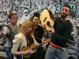 Janne Schra bij Open Radio met Timur en Rámon