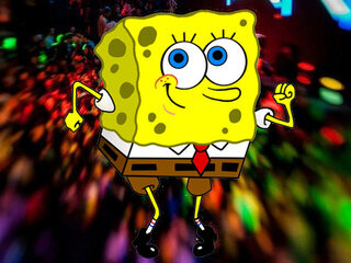 SpongeBob houdt wel van een dikke bass