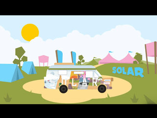 Angelo wint de Solar Weekend Camper Holiday