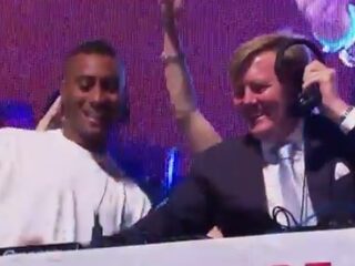 Was koning Willem-Alexander in een vorig leven DJ?