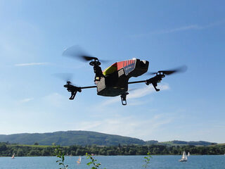 Drones geven luchtshow weg