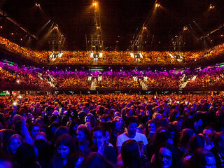 De grootste band in de wereld, wie het weet mag het zeggen