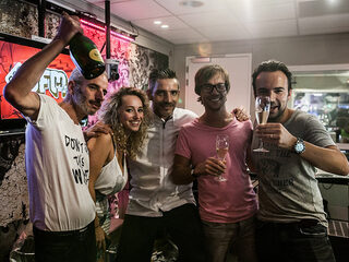 Giel en Gerard presenteerden hun allerlaatste Freaknacht