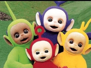 Teletubbies freaken op Die Antwoord
