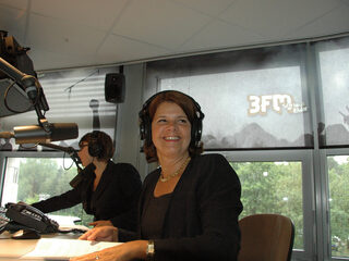 Minister opent 3FM Eindexamenjournaal