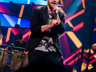 Kijk terug: Justin Timberlake op het Songfestival