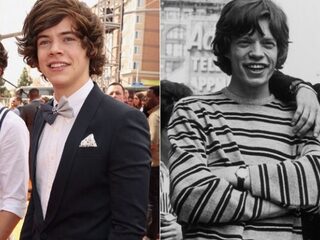 ICYMI: Harry Styles als Mick Jagger en Justin Bieber uit 1985