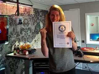 Verrassing: Frank heeft zijn wereldrecord