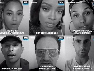#23ways: Pharrell, Beyoncé en Rihanna in actie tegen politiegeweld