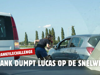 Franks File Challenge: Wat is sneller auto of fiets?