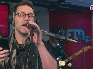 Jamie Lidell kwam gezellig langs bij Giel en coverde Drake